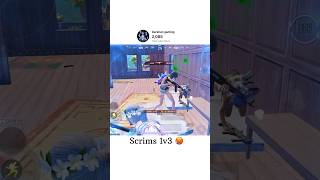 1v3 CLUTCH SCRIMS 🔥💀 bgmi scrims 1v3 clutch [upl. by Vachel]