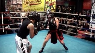 FIGHTERS4LIFE  GLEASONS GYM  female master boxers111514 [upl. by Leonanie132]