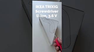 Unboxing IKEA TRIXIG Screwdriver liion 36 V [upl. by Hynes842]