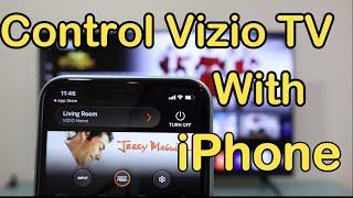 Control Your Vizio Smart TV with Your iPhone 📱2024EASY😀 [upl. by Ynnad]