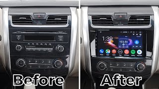 Nissan Altima 20132018 Android CarPlay 9 Stereo by GTA Car Kits [upl. by Adnil]