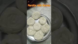 Parotta Recipe in Tamil  Homemade soft layered Parotta Recipe  dailyvlog shorts food 😋 🔥❤️ [upl. by Dietsche]