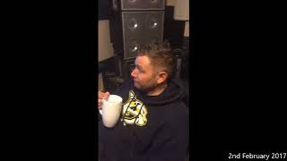 Zebrahead  Behind The Scenes Brain Invaders  8th March 2019 [upl. by Verdha]