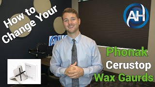 How to Change your Phonak Cerustop Wax Guards [upl. by Novled]