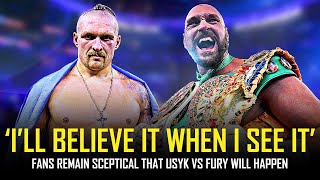 🤔 USYK VS FURY  FANS REMAIN SCEPTICAL 🤔 [upl. by Naicul]