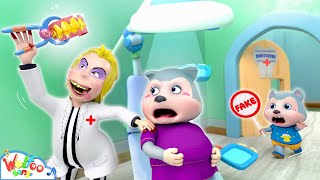 Pregnant Mom Has a Toothache 🤰 Fake Dentist  Top Stranger Danger Song  Wolfoo Kids Songs [upl. by Bixler]