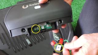 Robomow RX  How to setup demo carpet [upl. by Eicats]