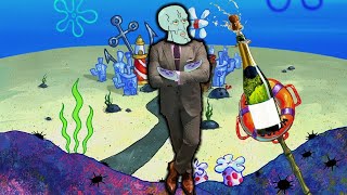 Squidward Sings I Be Poppin Bottles Ai Remix [upl. by Maurie]