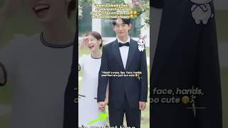 🤭Haein adorably lifts his heels when Somin holds his handjunghaein jungsomin lovenextdoor [upl. by Kikelia971]