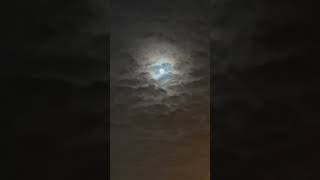 Moon and Clouds at Night 91724 [upl. by Frissell573]