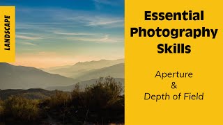 Aperture and Depth of Field in Landscape Photography [upl. by Nenad]