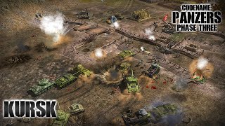 PANZERS Phase Three  Custom Map Battle of Kursk  Cherkasskoye [upl. by Gine626]