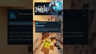 Project Zomboid Reviews projectzomboid steam review gamereview games [upl. by Zurkow]