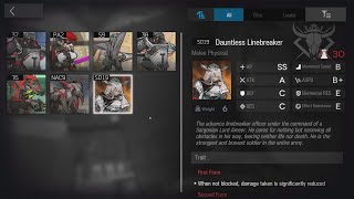 Arknights  Reclamation Algorithm Dauntless Linebreaker [upl. by Nosiram62]