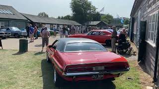 Brooklands American Day 2024 and 1970 Dodge Challenger [upl. by Durkee973]