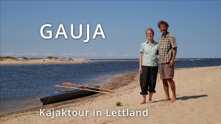 Gauja Kajaktour mit dem Faltboot in Lettland Gauja River Latvia Folding kayak Kayaking [upl. by Amsden103]