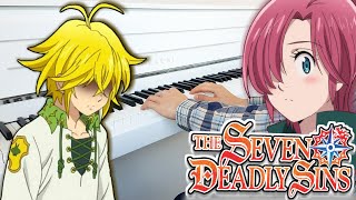 Seven Deadly Sins Nanatsu No Taizai  One Love Liz Theme Piano Arrangement [upl. by Yerot]