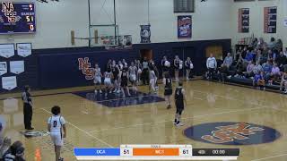 Eagles Basketball vs Donelson Christian Academy Senior Night [upl. by Retseh]