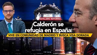 Calderón se compró caserón en España y es protegido de Iberdrola y Aznar Abraham Mendieta [upl. by Ayar]