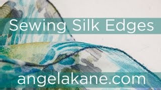 Sewing Make Your Own Clothes Finishing Edges with Angela Kane [upl. by Eidnak]