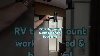 Binge while bouncing from bed to bathroom in an RV 35 tablet mount rvlife rvliving rv shorts [upl. by Josi29]