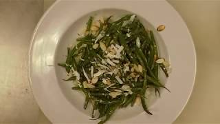 In The Kitchen With Chef Dewey Haricot Vert Salad [upl. by Gambell]