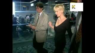 1996 footage of Paula Yates Bob Geldof Michael Hutchence [upl. by Eemla]