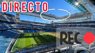 ⭕️🚧 DIRECTO Interior Obras Santiago Bernabéu 🚧 [upl. by Aela]