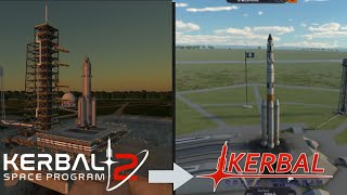 KSP2 music in KSP1  fully dynamic launch music [upl. by Wurst]