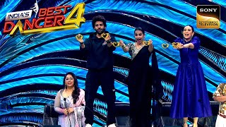 Manju Kaka के Dance से Kartik Vidya amp Karisma चढ़े Table पे  Indias Best Dancer S4 Dance Ka Fever [upl. by Usanis]