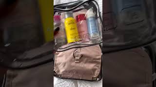 The best Amazon toiletries travel organizer bag 😱 travel amazonfinds amazongadgets skincare [upl. by Kam]