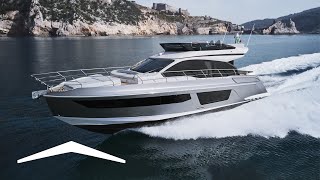 Azimut Fly 53  Smart Sleek amp Spacious  Complete Guided Walkthrough Tour [upl. by Tioneb]