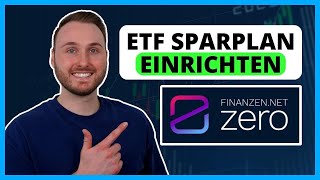 finanzennet ZERO  ETFSparplan einrichten Anleitung für Anfänger [upl. by Hamish]