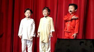 Shenny Hau amp friends  6 year old  2011  GCC Kindergarten Graduation Speech amp One Malaysia [upl. by Neruat]