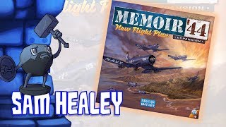 Memoir 44 New Flight Plan Expansion Review with Sam Healey [upl. by Anahpets]