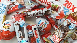 All Ferrero Kinder Candys TEST [upl. by Lundquist]