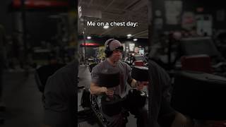 Chest days VS Leg days… shorts [upl. by Inavihs]