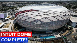 LAs New 2BN NBA Arena Is Complete Inside the Intuit Dome [upl. by Ahsiekrats]