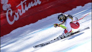 Ski Championship 2192021 Mens Giant Slalom 12 Run Männer Riesenslalom 1922021 in Cortina HD [upl. by Nnovahs902]