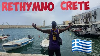 First Impressions of Rethymno Crete Greece 🇬🇷 [upl. by Valley602]