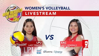 NCAA Season 99  LPU vs EAC Women’s Volleyball  LIVESTREAM  Replay [upl. by Eirotal]