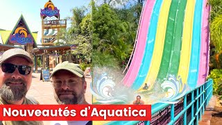 Aquatica Orlando on teste le parc aquatique de Seaworld [upl. by Ivie]