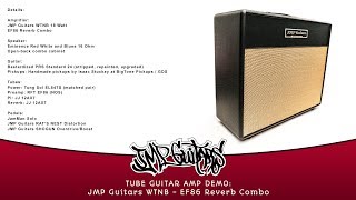 JMP Guitars quotWTNBquot 18 Watt EF86 Handmade Tube Guitar Amplifier [upl. by Mala424]