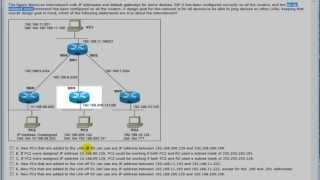 Subnetting Question Walk Through  Cisco CCENT [upl. by Erskine]