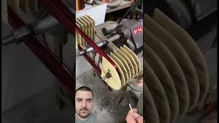 Winding copper very fast with technology machine [upl. by Nevets]