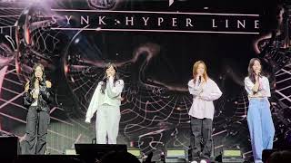 4K aespa quotLucid Dreamquot Live Tour 2023 SYNK  HYPER LINE Soundcheck Boston 20230902 [upl. by Ttezil]