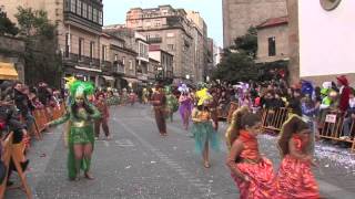 Desfile de Carnaval Pontevedra 2013  As Marchosas de Arcade [upl. by Eiramacissej]