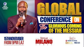 MEGA WORD CONFERENCE ON THE GLORIOUS COMING OF THE MESSIAH  IN MILANO ITALY  NOV 15TH 2024 [upl. by Zaslow]