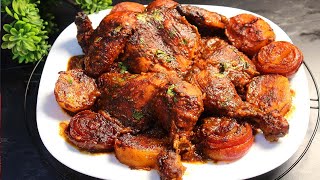 How to Make Roasted Chicken with Pomegranate Molasses A Delicious and Tangy Recipe [upl. by Eiramannod]