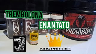 AnáliseFINAPLIXTrembolona enantatoLABORATÓRIO King Pharmateste químico de reagente Mandelin [upl. by Necyrb]